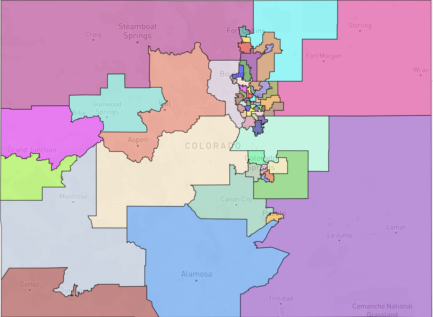 Colorado Common Cause Proposed Legislative Maps Colorado Common Cause