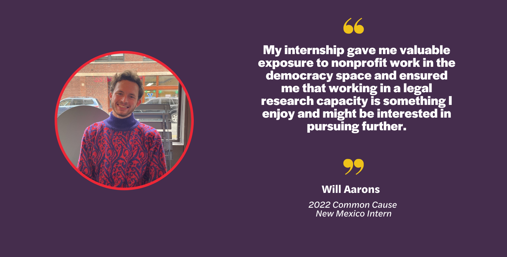 Praktikant in New Mexico