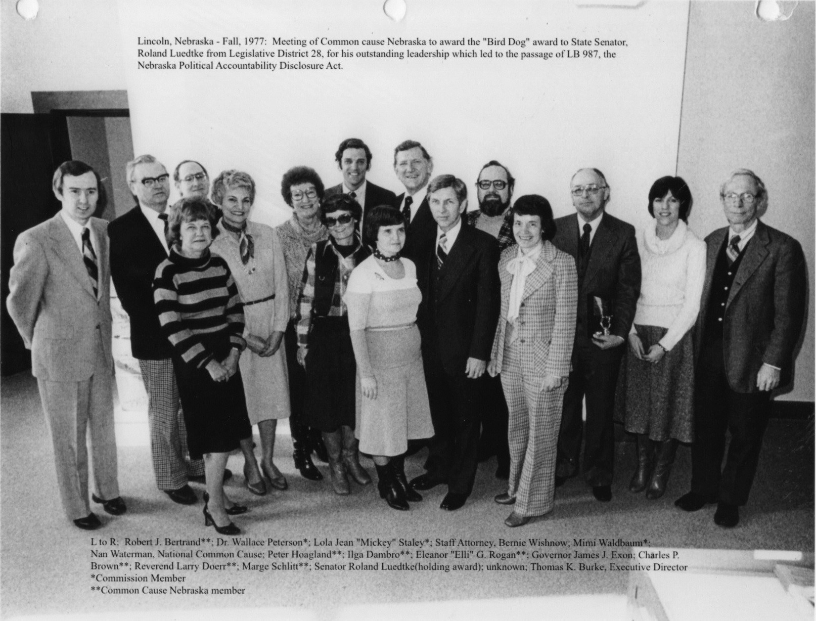 1977年内布拉斯加州共同事业