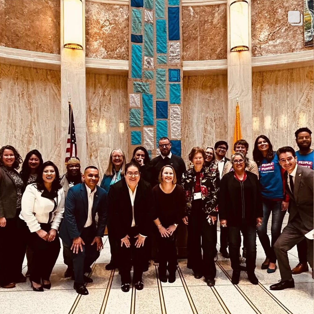 CCNM-Mitarbeiter und Partner in der Roundhouse Rotunda