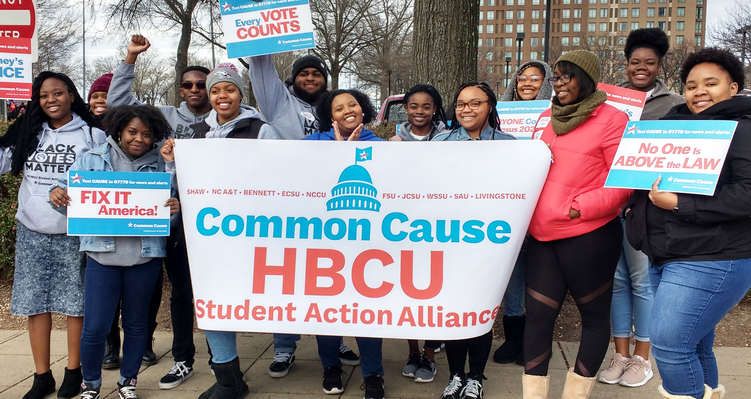 HBCU Student Action Alliance Common Cause North Carolina