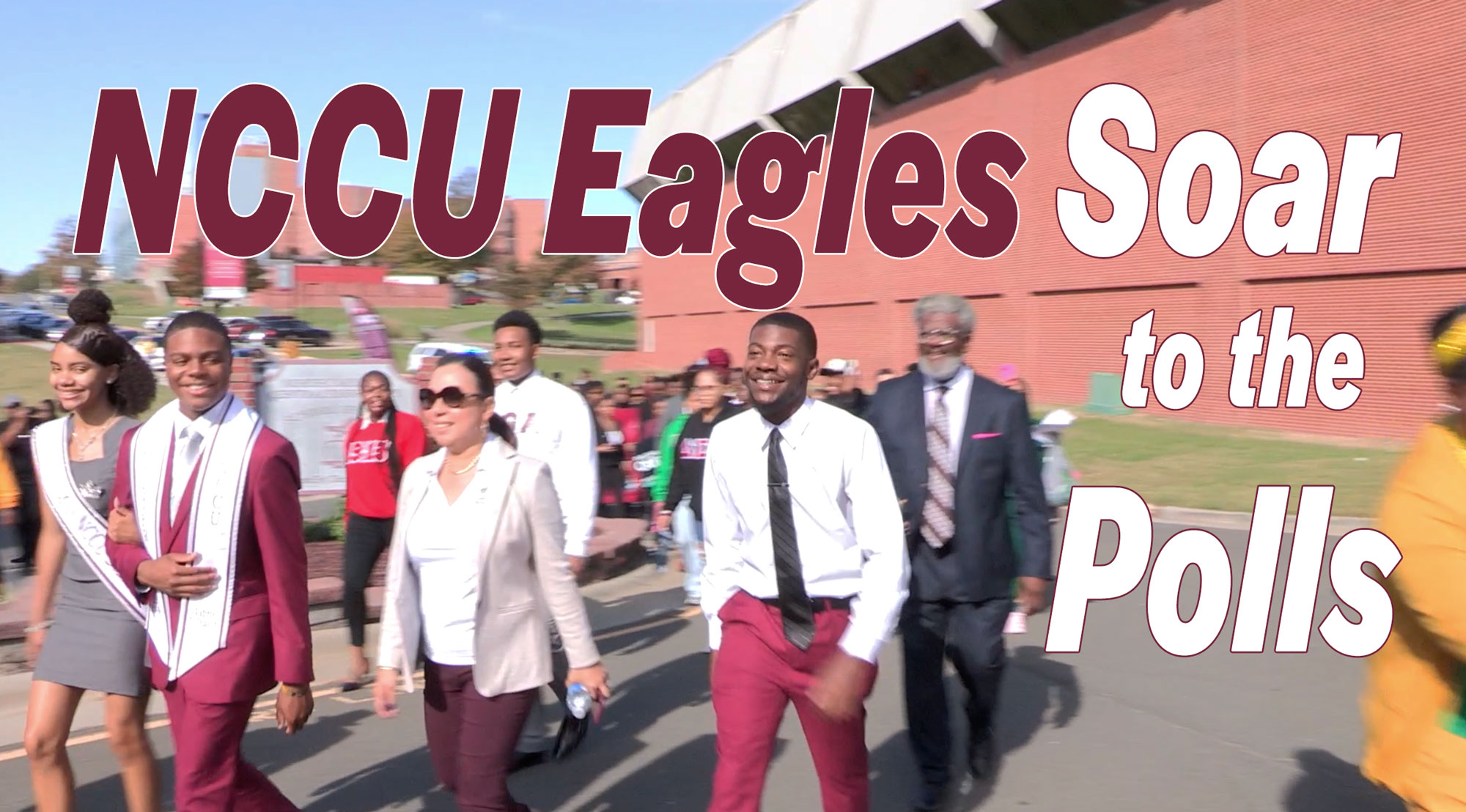 Students at NC Central University 'Soar to the Polls' for Durham's 2023