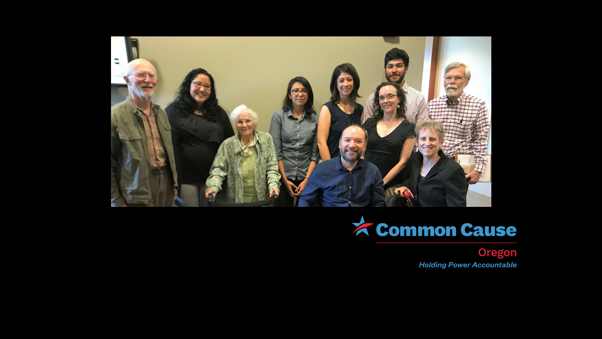 Membres et personnel du conseil consultatif de l'Oregon